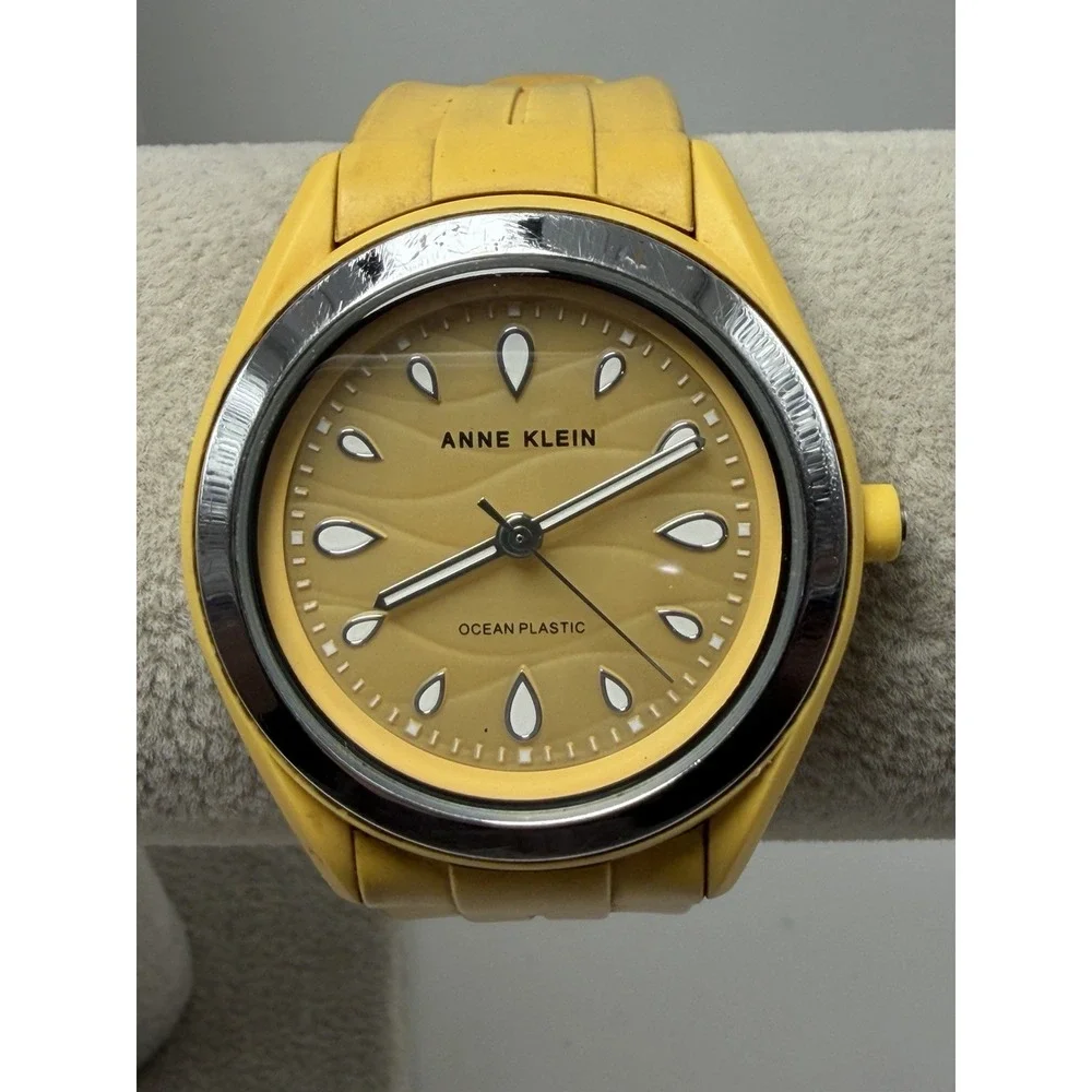Anne Klein AK/3913 Ocean Plastic Working Solar Ladies Watch 38MM 8